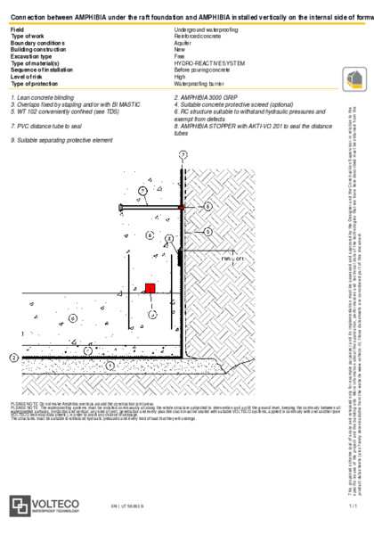 DS_Connection between AMPHIBIA under the raft foundation and AMPHIBIA installed vertically on the internal side of formworks before casting the walls without raft foundation toe_517_EN.pdf