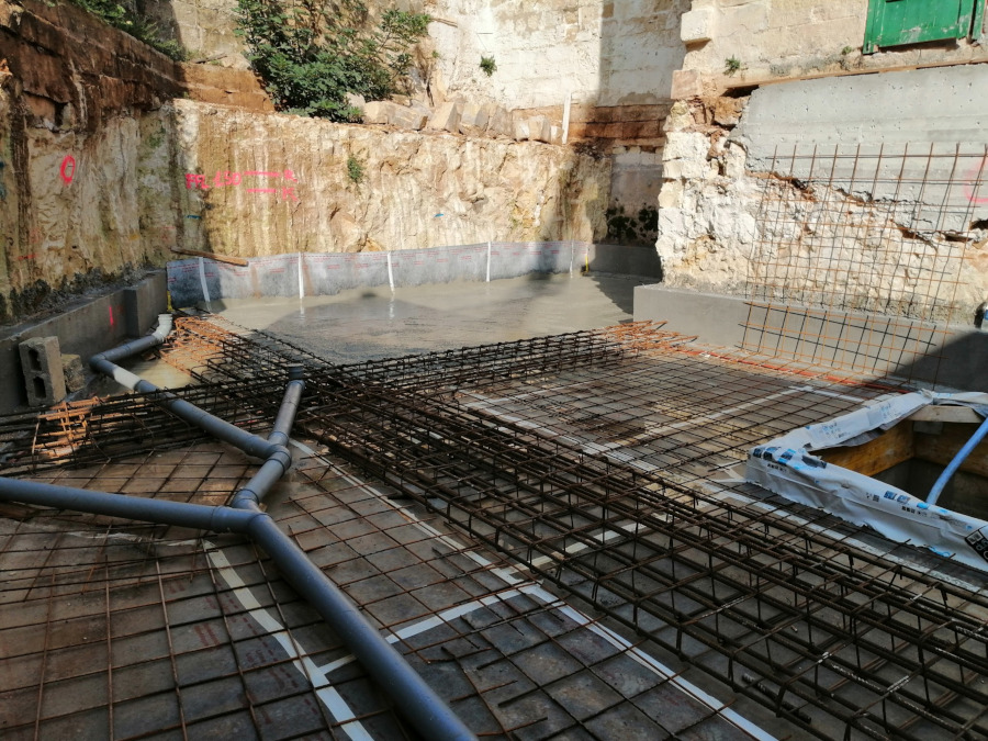 Waterproofing of Boutique Hotel in Marsaskala