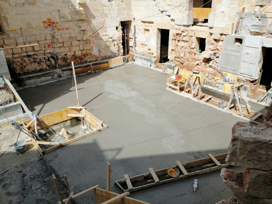 Waterproofing of Boutique Hotel in Marsaskala