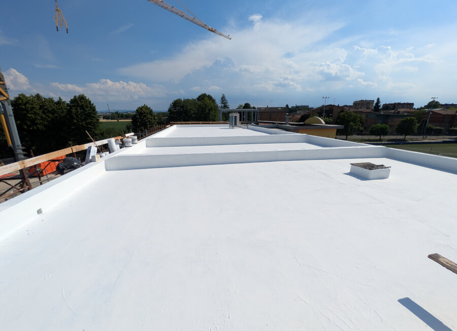Impermeabilizzazione_copertura_piana_con_aquascud_reflex_Volteco